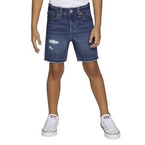NWT Boys Levi’s Slim Fit Denim Shorts-Blue Size 14 #358